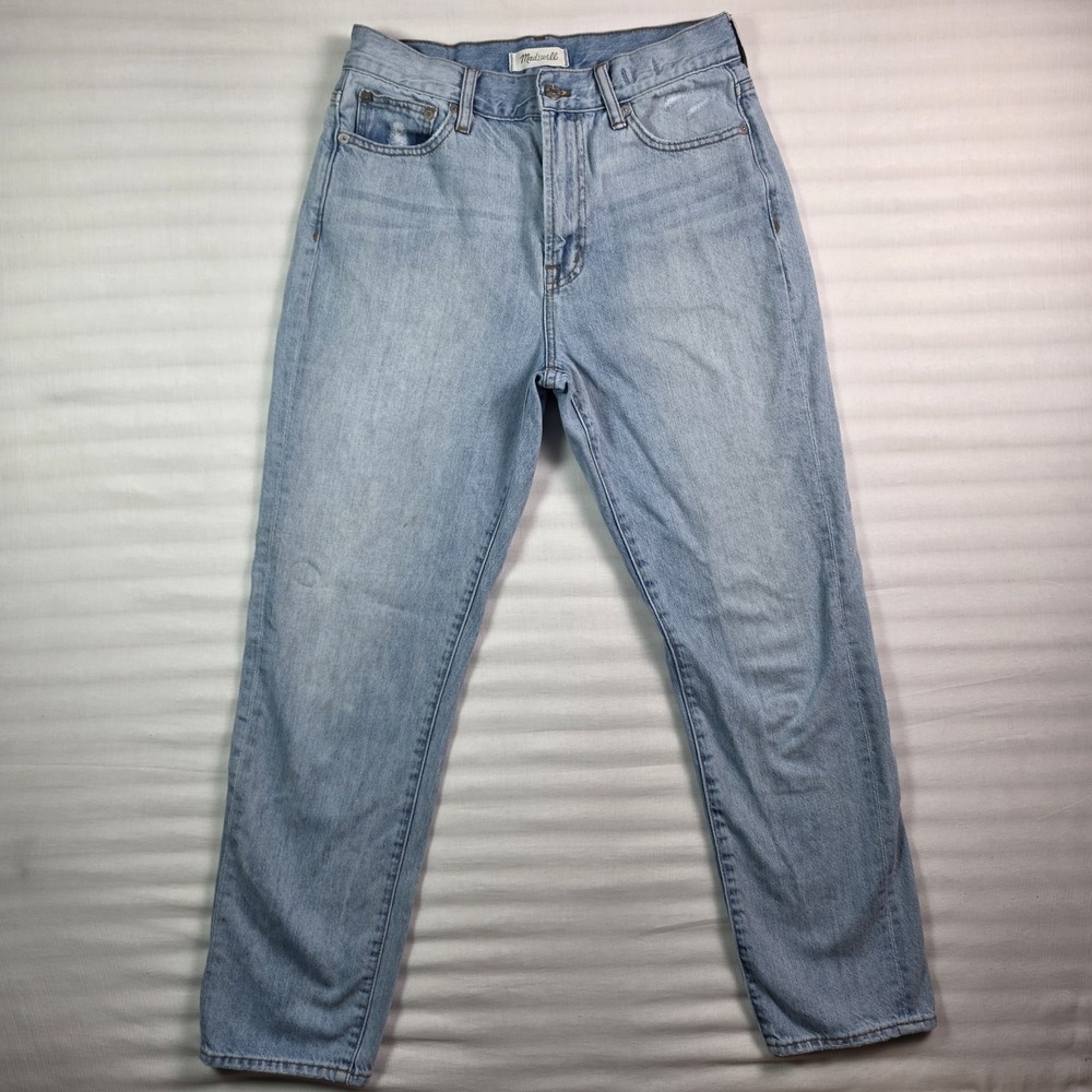 Madewell Perfect Summer Jeans Size 28, Vintage Jean Straight Leg. Cotton